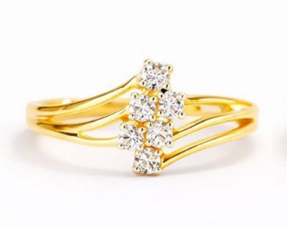 Embrace Ring Four Stones